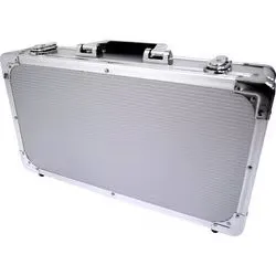 KC キョーリツ エフェクターケース(内寸 425×220×55+20mm)シルバー EC-50/SV