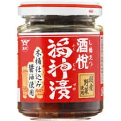 酒悦 福神漬 (木桶仕込み醤油使用) 120g