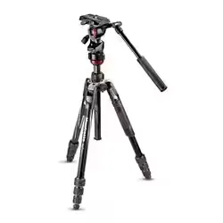 マンフロット Manfrotto befree live アルミニウムT三脚ビデオ雲台キット MVKBFRT-LIVE