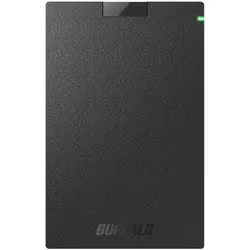 バッファロー BUFFALO ポータブルハードディスク MiniStation(ミニステーション) HD-PCGU3-Aシリーズ 1TB USB3.1(Gen1)/3.0/2.0 テレビ・レコーダー録画対応 ブラック HD-PCG1.0U3-BBA