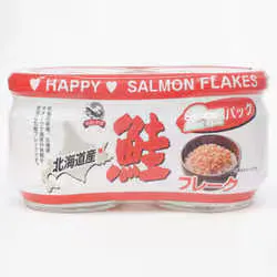 ハッピーフーズ 北海道産鮭フレーク 50g×2個