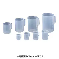 サンプラテック サンプラ ポリプロピレン手付ビーカー 1L 1030