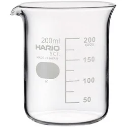 ハリオ HARIO ビーカー 目安目盛付 200ml B-200-SCI