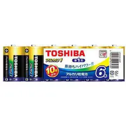 Alkaline batteries Alkaline 1 AA type 6 pieces pack LR20AN 6MP