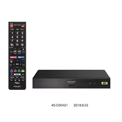シャープ SHARP 4Kチューナー 4S-C00AS1