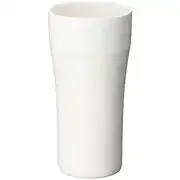 タンブラー セラブリッドシリーズ セラミック 塗膜加工 420ml ホワイト CTB-420-WH
