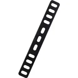 エーモン工業 amon 取付金具 黒 穴径:7mm サイズ:25×200mm G252