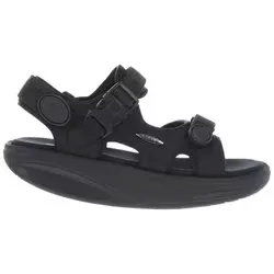 MBT サンダル レディース MBT KISUMU CLASSIC W BLACK NUBUCK/38 23.7cm 70082303U38