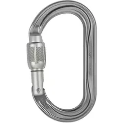 ペツル PETZL オーケー スクリューロック カラビナ グレー M33A SL