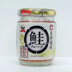 ハッピーフーズ 北海道産鮭フレーク無着色 100g