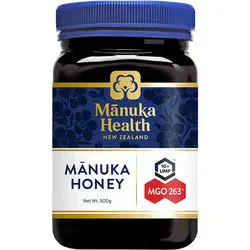 マヌカヘルス Manuka Health マヌカハニー MGO263+ /UMF10+ 500g 正規品 ニュージーランド産