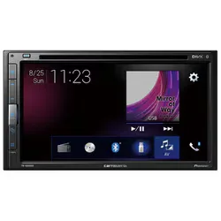 パイオニア PIONEER 6.8V型ワイドVGAモニター/DVD- V/VCD/CD/Bluetooth/USB/チューナー・DSPメイン ユニット FH-6500DVD
