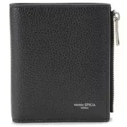 スマート二つ折財布 レザー monteSPIGA-MOSMSP007BK