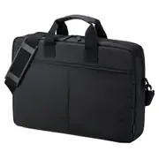 PCインナーバッグ 15.6インチワイドPC対応 ショルダーベルト/キャリーサポーター付き 撥水加工 ブラック BAG-INA4LN2