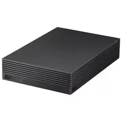 外付けハードディスク HD-CD-Aシリーズ 8TB USB 3.2(Gen 1)/3.1(Gen 1)/3.0/2.0 衝撃吸収設計 縦置き/横置き対応 ブラック HD-CD8U3-BA