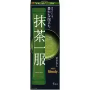 ブレンディ 抹茶一服 ミルクなし 4本