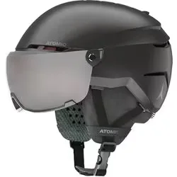 アトミック ATOMIC Savor Visor JR ジュニア スキー スノーボード ヘルメット Black Sサイズ(51-55cm) AN5005888