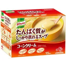 クノール たんぱく質がしっかり摂れるスープ コーンクリーム 15袋入