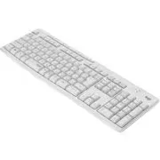 サイレント ワイヤレスキーボード 無線(2.4GHz) メンブレン 日本語配列 オフホワイト K295OW