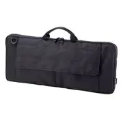 キーボード用バッグ スリムタイプ フルキーボード対応 撥水加工 Dリング装備 ブラック BAG-KB01BK