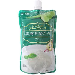 日世 日世 果肉を楽しむフルーツソース アロエ 150g