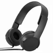 AudioComm ステレオヘッドホンH125 ブラック HP-H125N-K