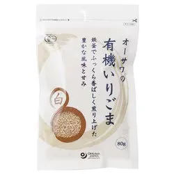Osawa Japan Osawa organic roasted sesame seeds (white) 80g