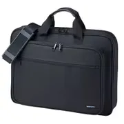 PCキャリングバッグ 17.3.インチワイドPC対応 ポリエステル 撥水加工 ブラック BAG-U59BK