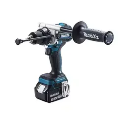 充電式振動ドリル バッテリBL1860B×2本・充電器DC18RF・ケース付 HP486DRGX