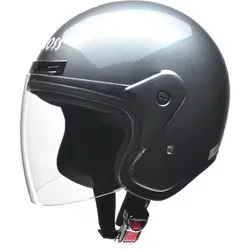 リード工業 ジェットヘルメット フリーサイズ(57~60cm未満) PSC・SG・全排気量対応・UVカット CR-720 ガンメタリック