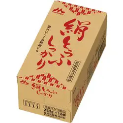 森永乳業 常温 森永絹とうふ しっかり 253g×12個入