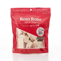 ロージーローザ ROSY ROSA バリュースポンジN ウェッジ型タイプ 30個