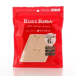 ロージーローザ ROSY ROSA バリュースポンジダイヤ型 6P ベージュ