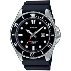 CASIO Collection STANDARD(カシオ コレクション スタンダード) メンズ ラバーバンド MDV-107-1A1JF