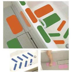 ケアメディックス お風呂ピタットシート2号 15×30cm(4枚入り) グリーン