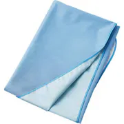デニム防水シーツ 介護用品 防水カバー おねしょ対策 汚れ防止 簡単洗濯 ベッド保護 防水布 24-4220-00 MY-7210