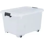 コロ付収納BOX コロモ 50深 クリア