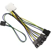 ファンPWM信号4分岐ケーブル 10cm CA-864PSA