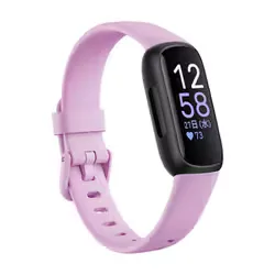 Fitbit Inspire 3 (フィットビット インスパイア3) フィットネストラッカー Lilac Bliss/Black ライラックブリス/ブラック L/Sサイズ FB424BKLV-FRCJK
