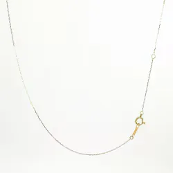 ジュエリーコレクション jewelry collection K18 0.16カットアズキネックレス 検定付き 40cm 約0.38g K18YG 0.16 カット小豆ネックレス (造幣局ホールマーク付)