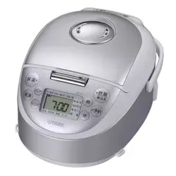 IHジャー炊飯器 炊きたて 土鍋蓄熱コート釜 3合炊き スチールホワイト JPF-G055WL