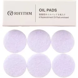 リズム RHYTHM AROMAFUN専用 取替用オイルパッド 6枚入り F0901-0576