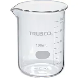 トラスコ中山 TRUSCO TRUSCO ガラスビーカー 100ml GB-100