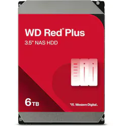 WESTERN DIGITAL ウェスタンデジタル WD Red Plus NAS ハードディスクドライブ 3.5 WD60EFPX
