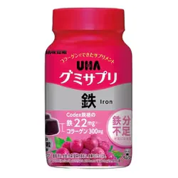 UHA味覚糖 グミサプリ鉄 30日 ボトル