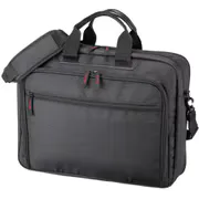 マチ拡張PCバッグ 15.6インチワイドPC対応 キャリーサポーター付き 撥水加工 ブラック BAG-W4BK
