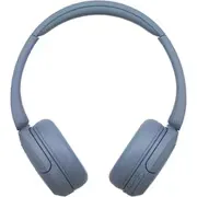ワイヤレスステレオヘッドホン Bluetooth対応 充電式 オンイヤータイプ クイック充電 ハンズフリー通話対応 2台マルチポイント接続対応 ブルー WH-CH520 L