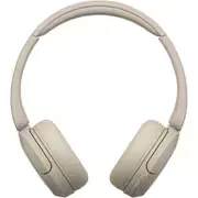 ワイヤレスステレオヘッドホン Bluetooth対応 充電式 オンイヤータイプ クイック充電 ハンズフリー通話対応 2台マルチポイント接続対応 ベージュ WH-CH520 C