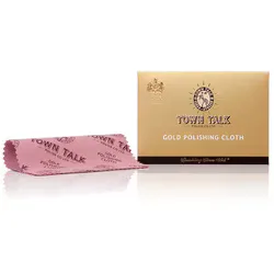 タウントーク 金・プラチナ・ホワイトゴールド製品用磨きクロス ゴールドポリッシュクロス(12.5×17.5cm) 1枚入
