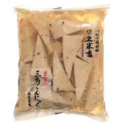 久米吉 生芋100% 三角こんにゃく 500g